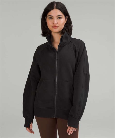 lululemon funnel neck full zip.